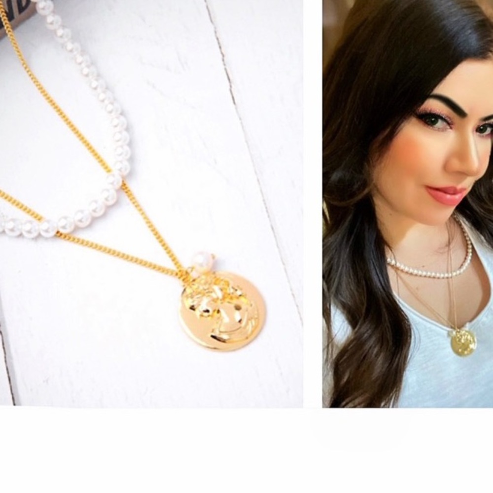 JustIn🎉Simple Adjustable Gold Color Necklace - Picture 2 of 5